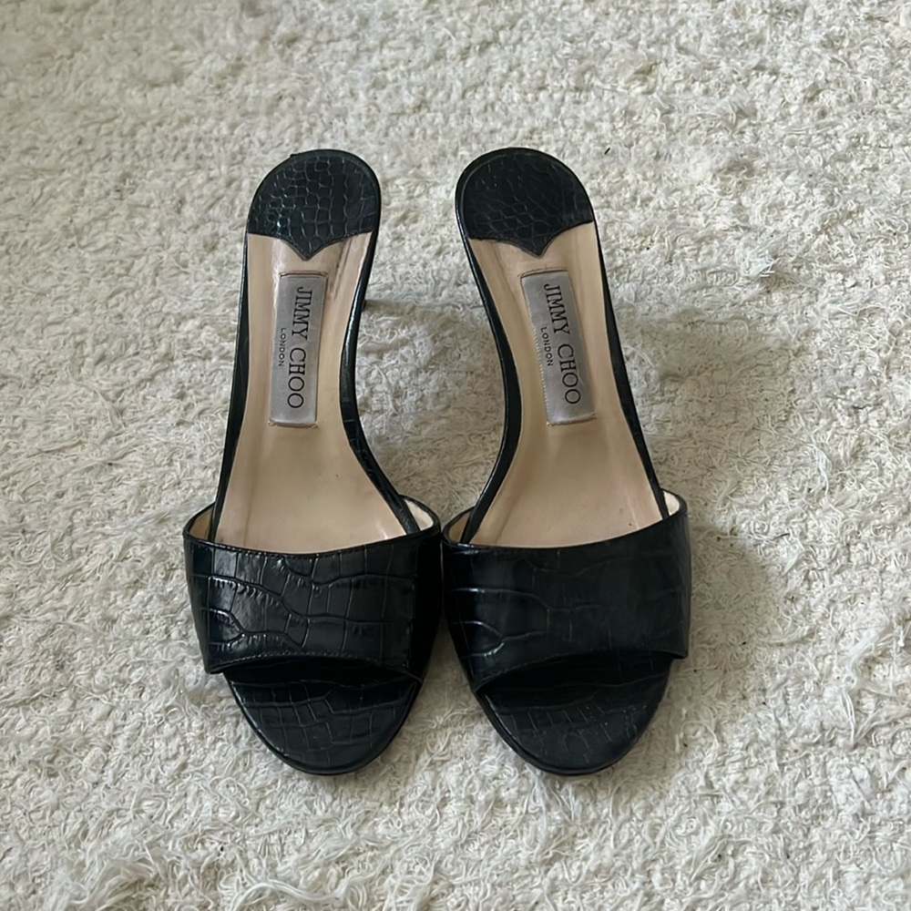Jimmy Choo Kitten Heel Mule